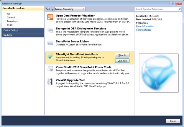 debug silverlight application in sharepoint 2010